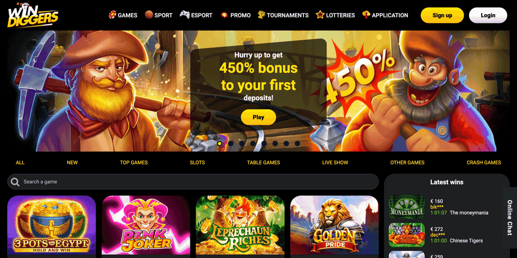 Win Diggers Casino Testimonial - Get No Deposit Incentives (2025 )